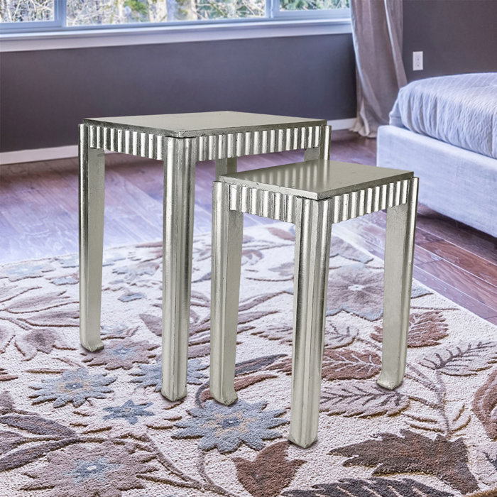 House of Hampton® Tergel 22'' Tall Nesting Tables & Reviews Wayfair